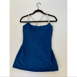 Lululemon Strappy Tank top blue